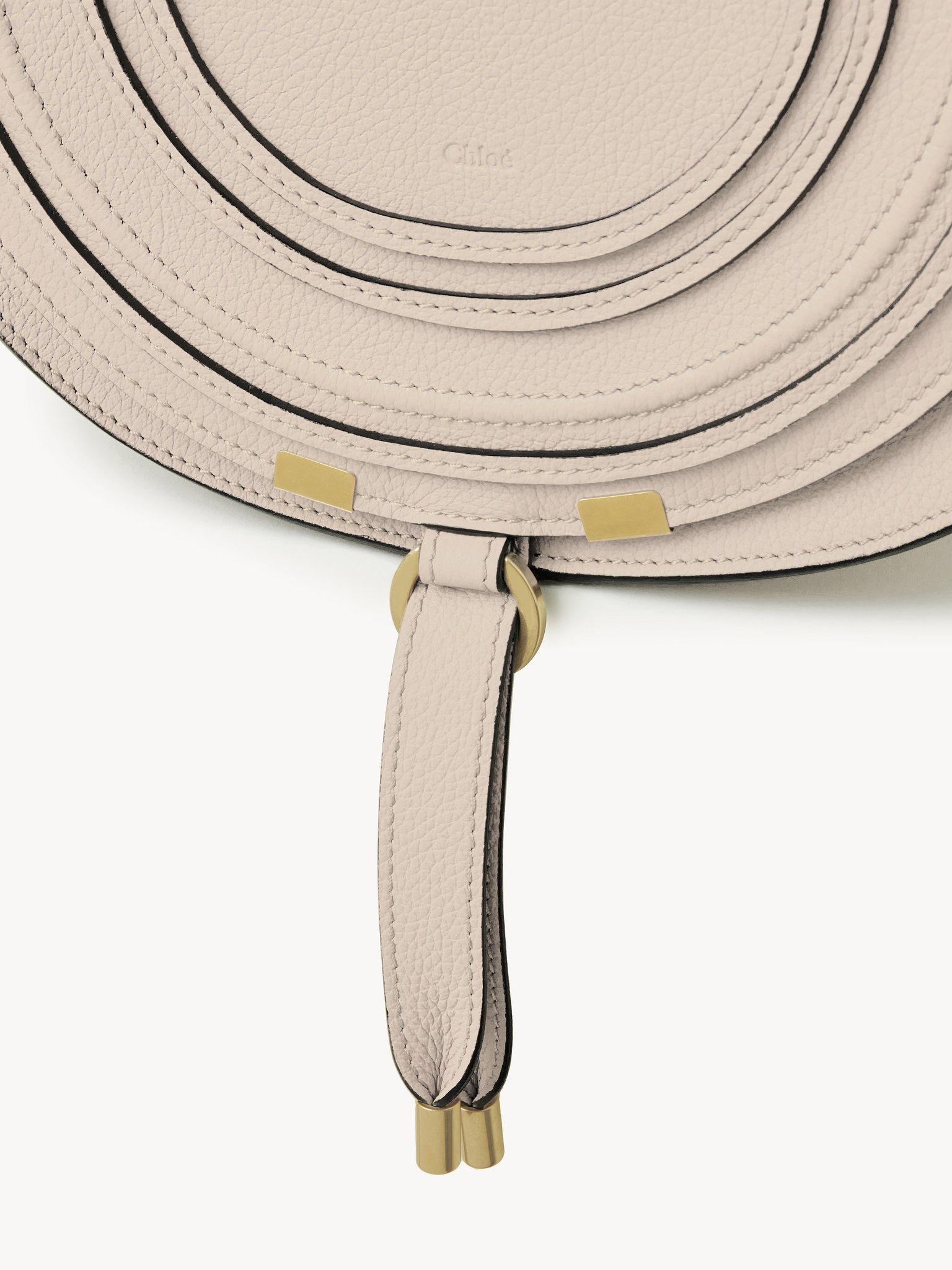MARCIE SADDLE BAG IN GRAINED LEATHER - 4