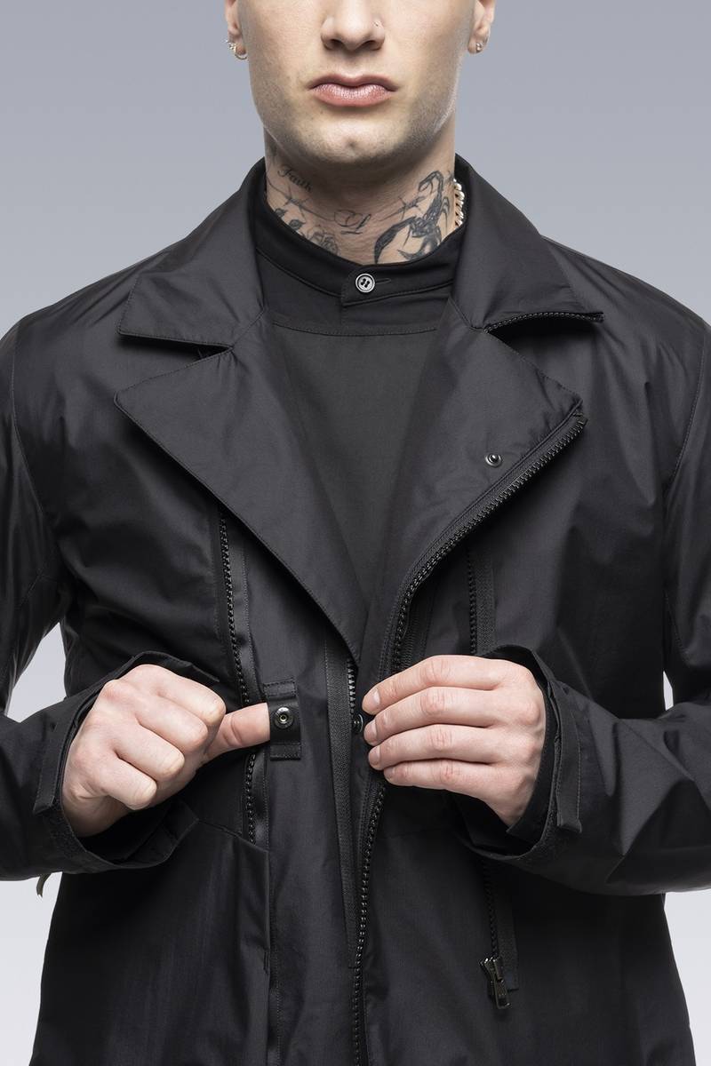 J68-WS 2L Gore-Tex Infinium™ Windstopper® Rider Jacket Black 16