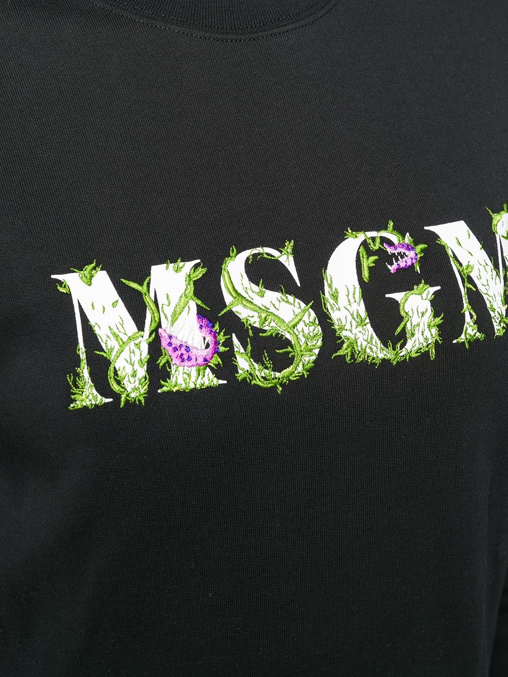 floral logo sweatshirt - 5