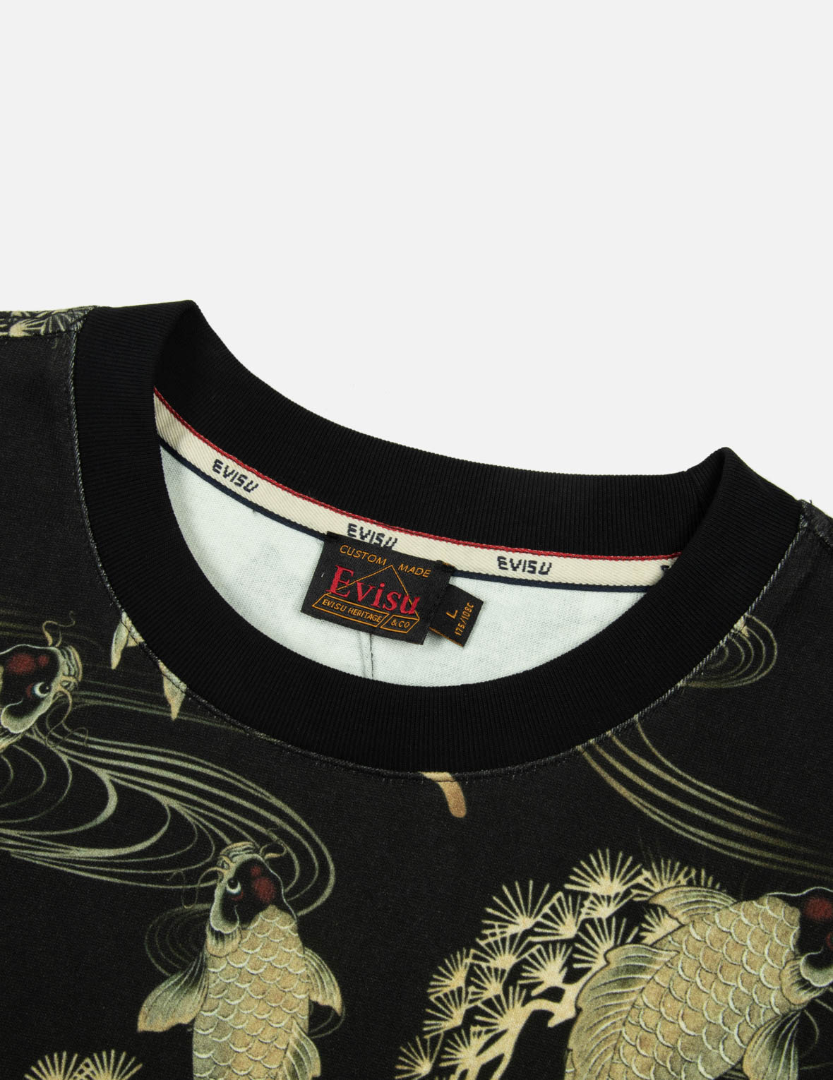 ALLOVER CARP AND SEAGULL PRINT RELAX FIT T-SHIRT - 9