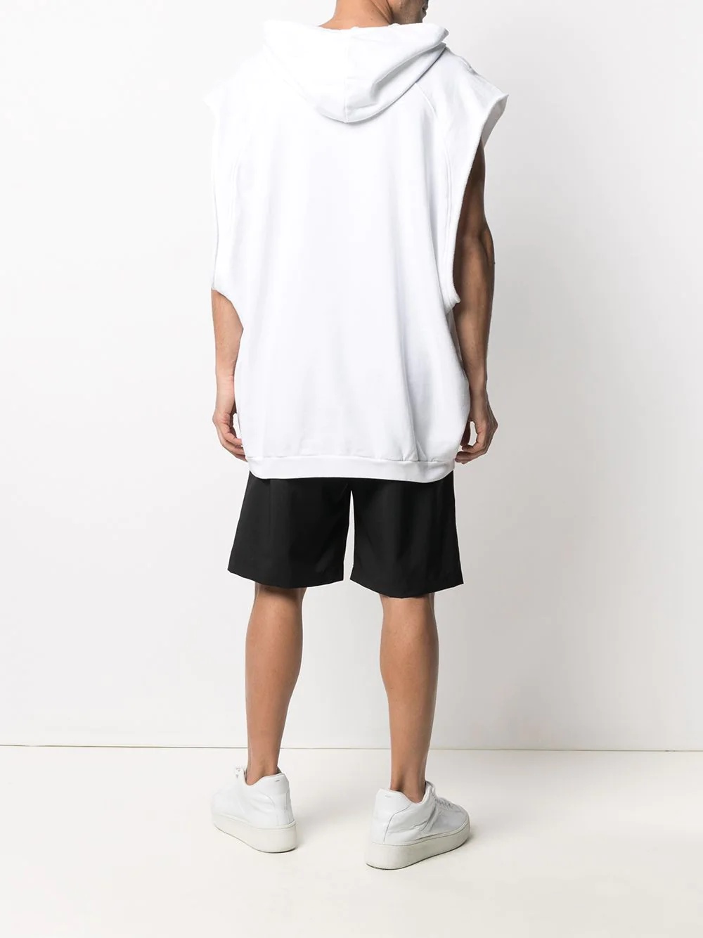 Kollaps sleeveless hoodie - 4