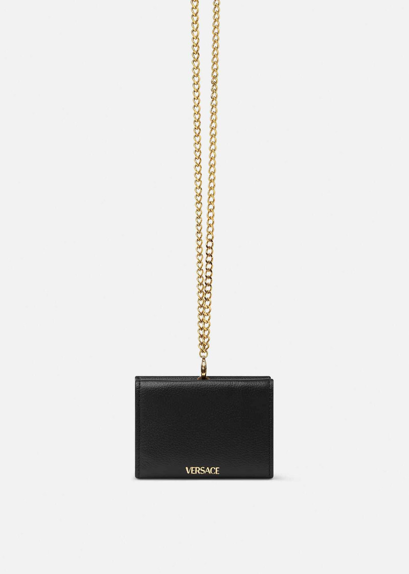 VERSACE La Medusa Tri-fold Chain Wallet outlook
