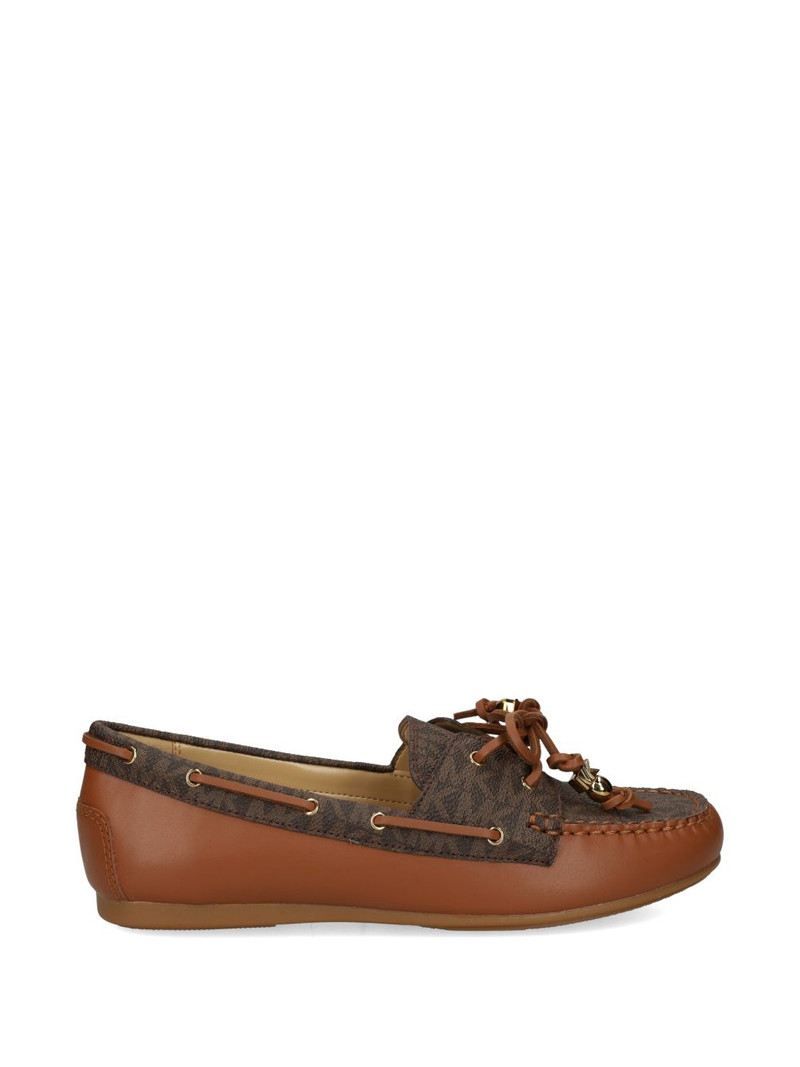 Fallon monogram tie loafers 1