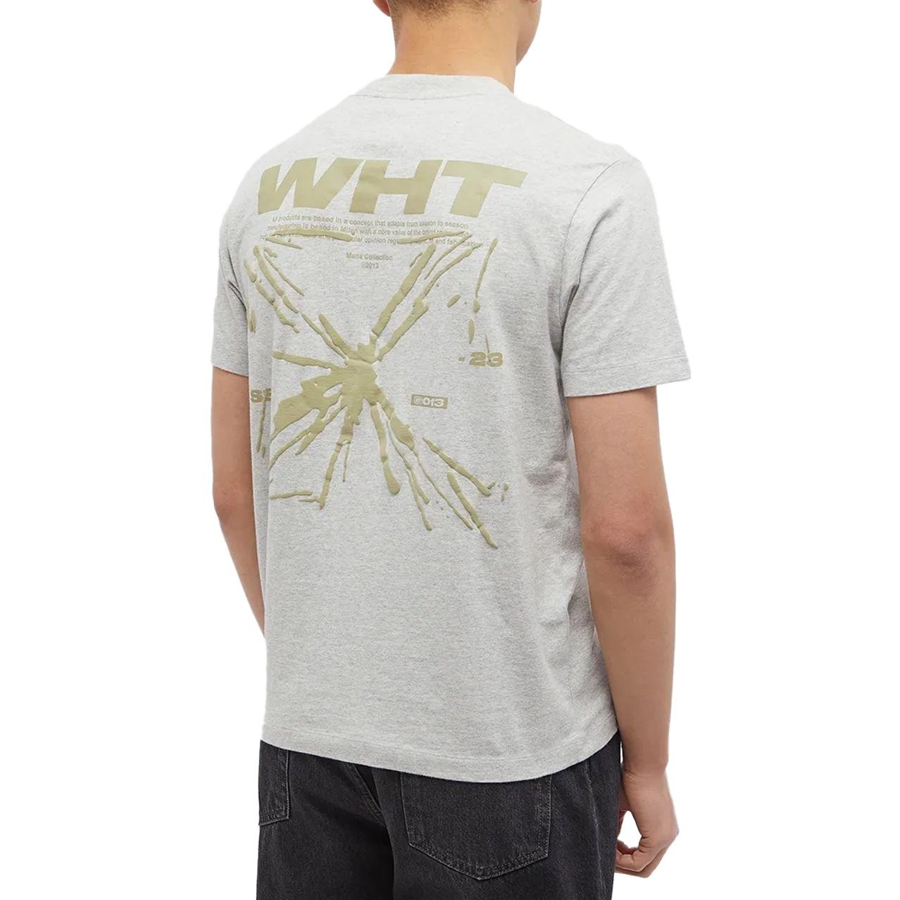 Off-White Splash Arrow T-Shirt 'Grey' OMAA027S23JER0050817 - 4