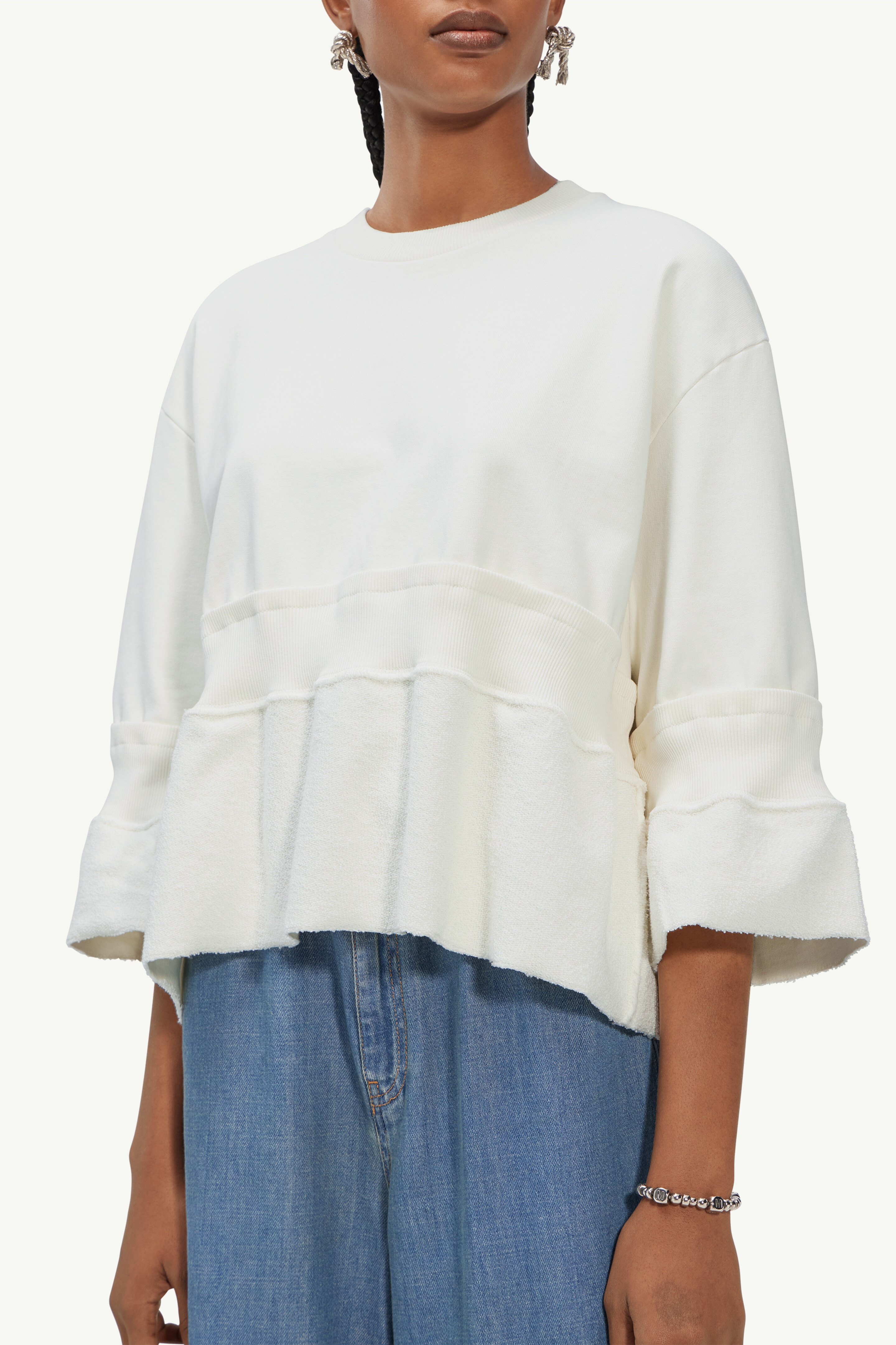 Cropped sweatshirt - 5