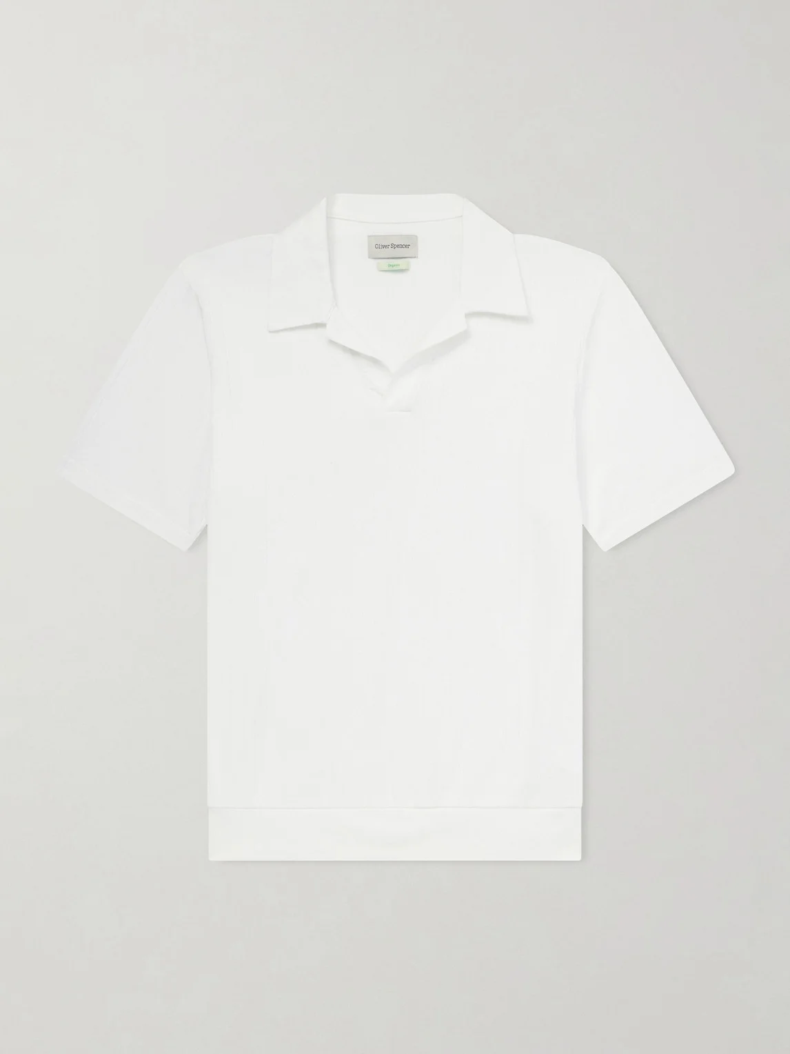 Westcott Open-Collar Organic Cotton Polo Shirt - 1