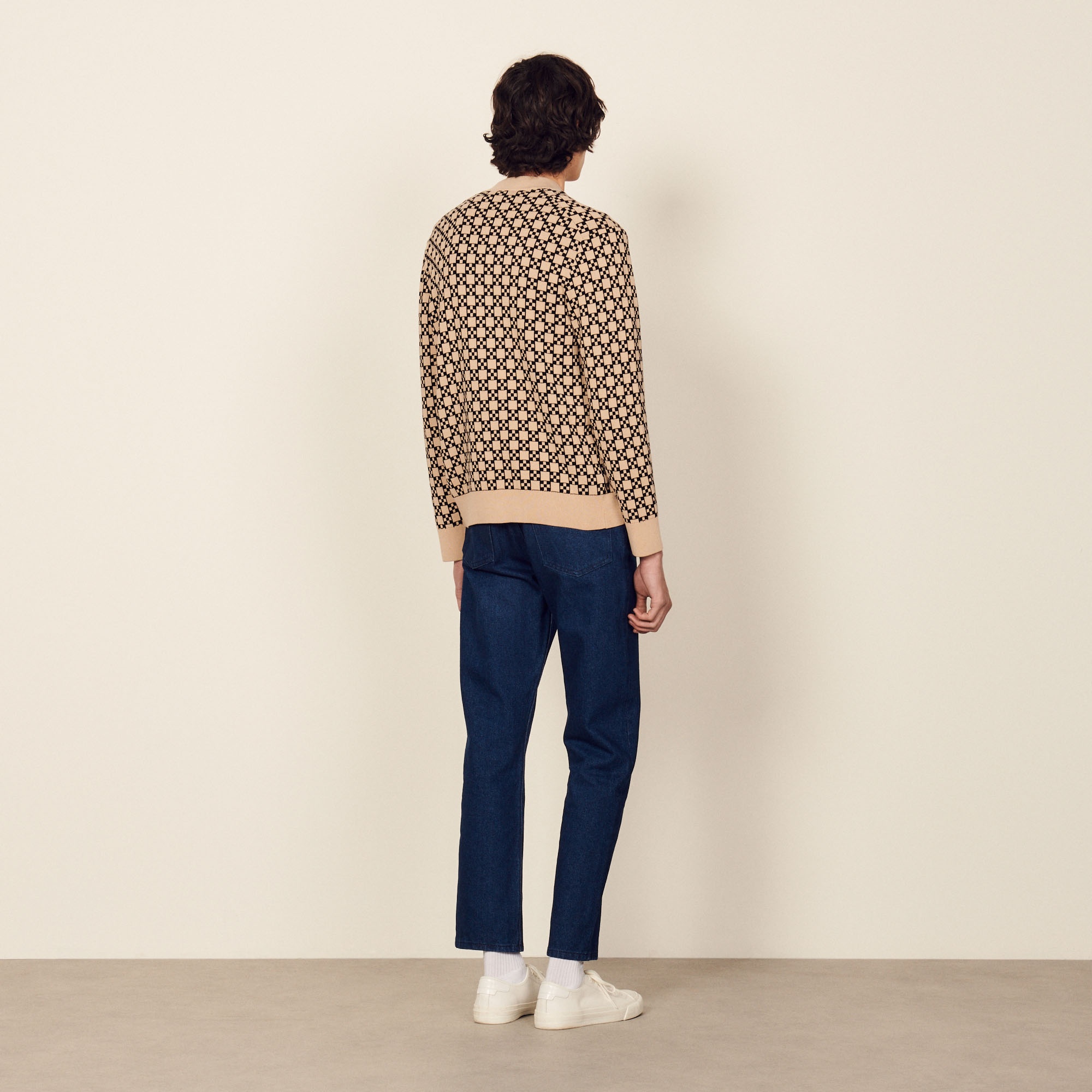 Jacquard cardigan - 3