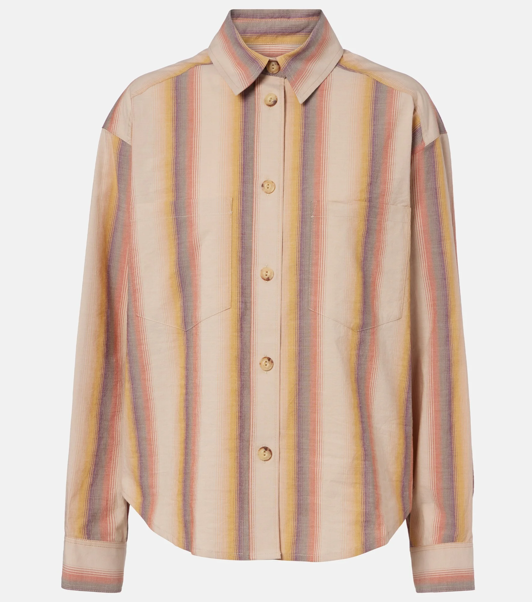 Mahvane striped cotton shirt - 1