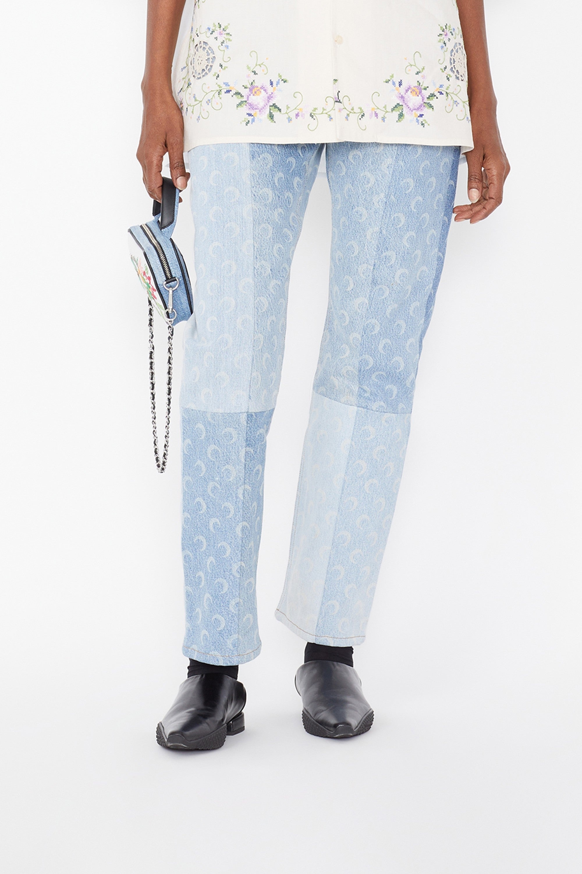Moon Regenerated Denim Trousers - 8