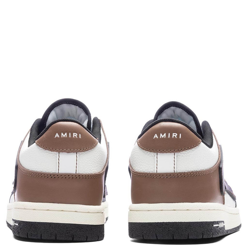 AMIRI SKELETON TOP LOW - BLACK/BROWN outlook