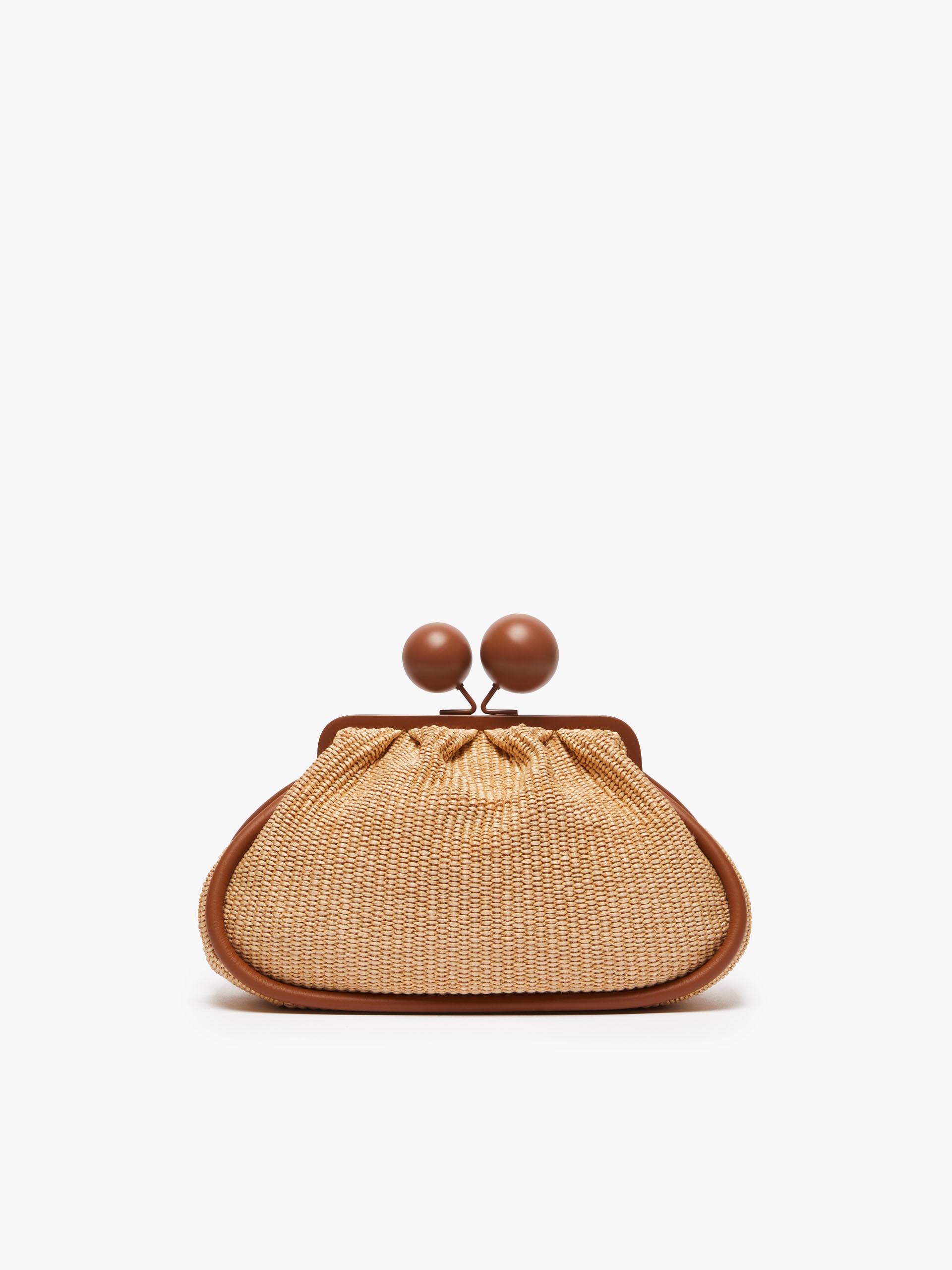 EFEBO Large raffia-look Pasticcino Bag - 3