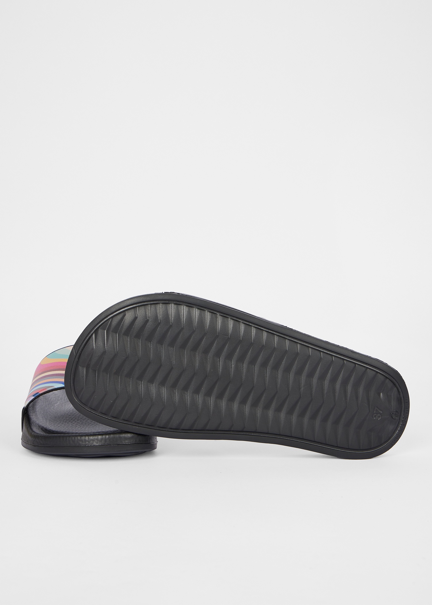 Women's Multicolour 'Swirl' 'Nyro' Slides - 2