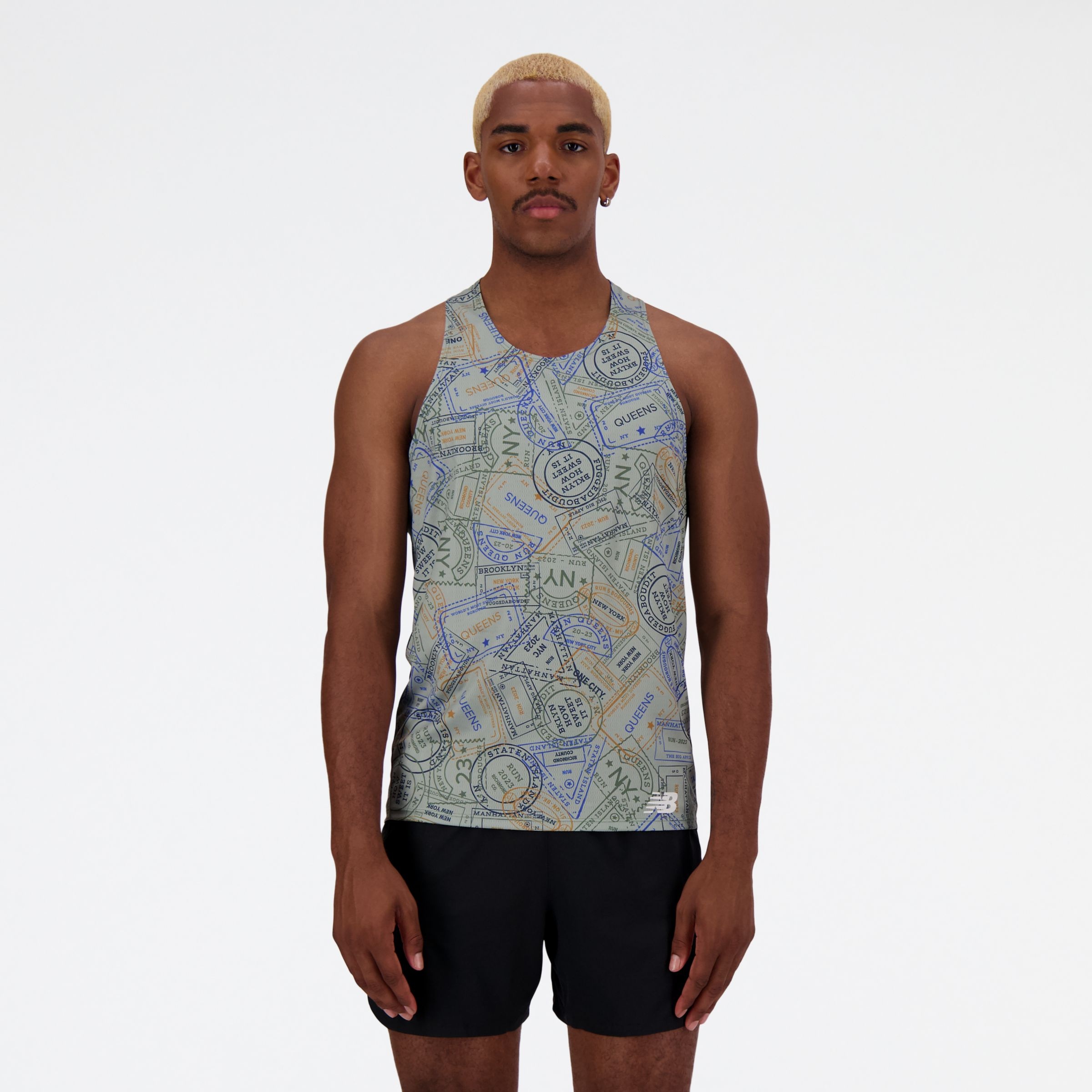 Run For Life Printed Singlet - 1