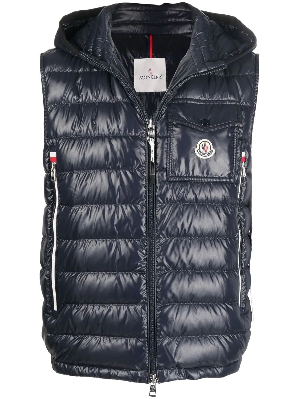 Ragot logo-patch padded gilet - 1