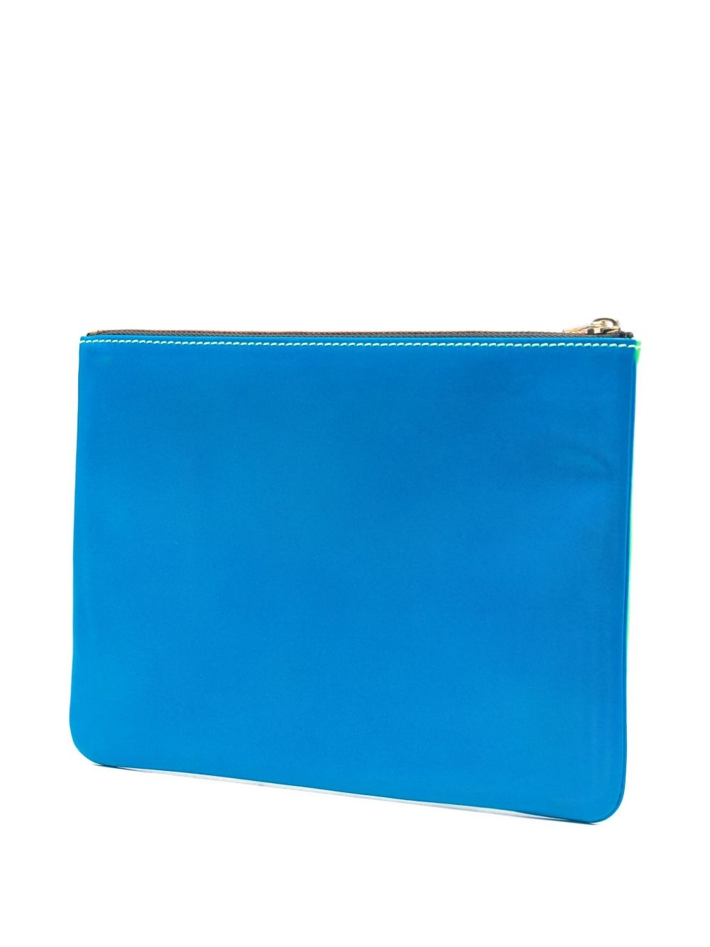 logo-print clutch bag - 2
