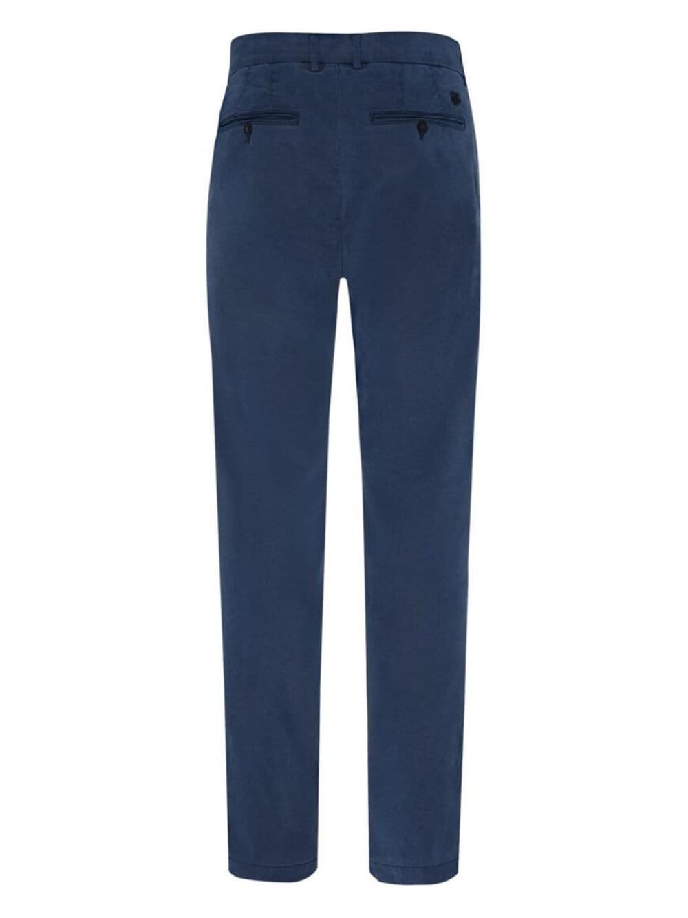 tencel straight-leg trousers - 2