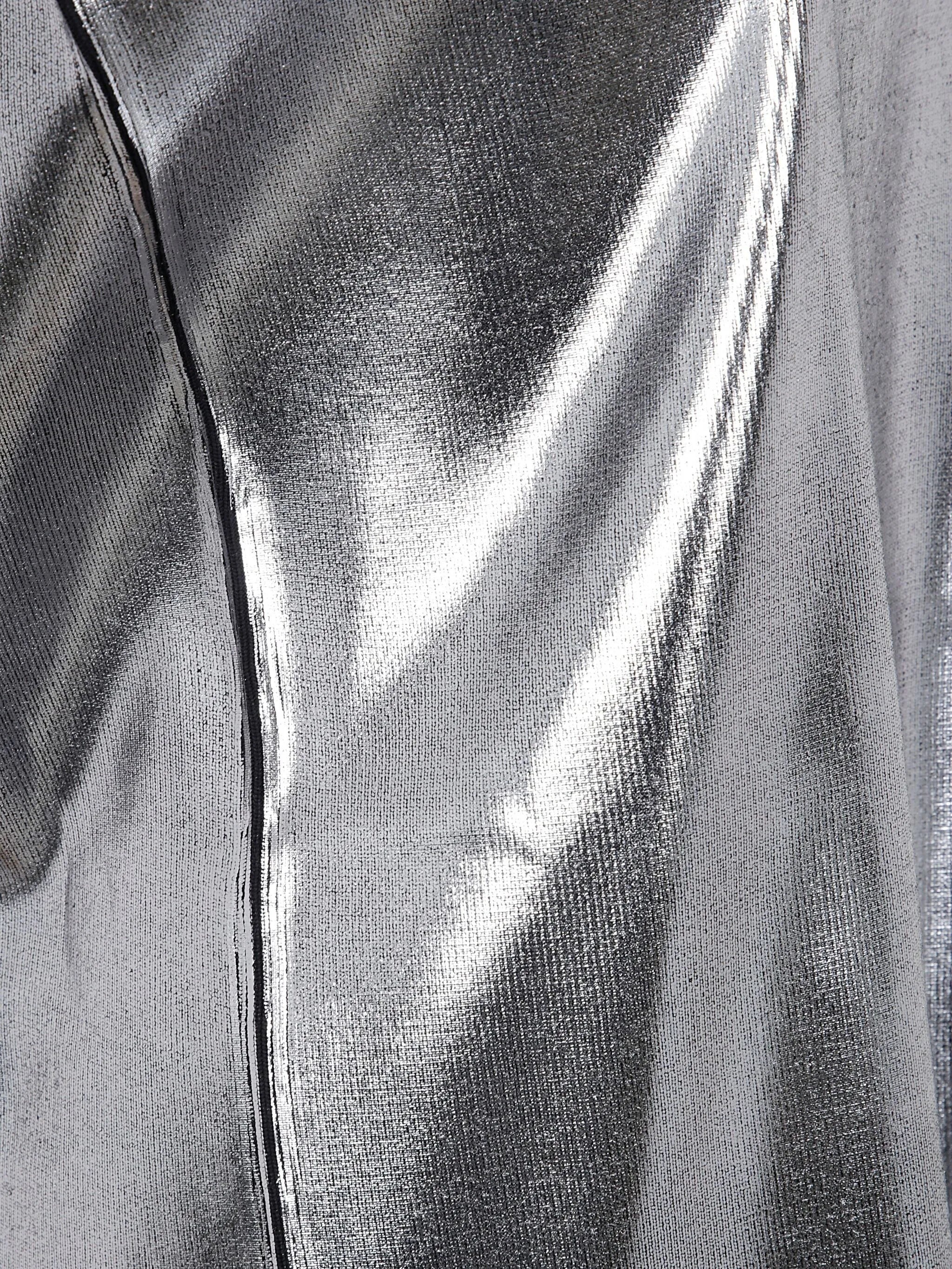 Metallic-effect Knitted Top - 2