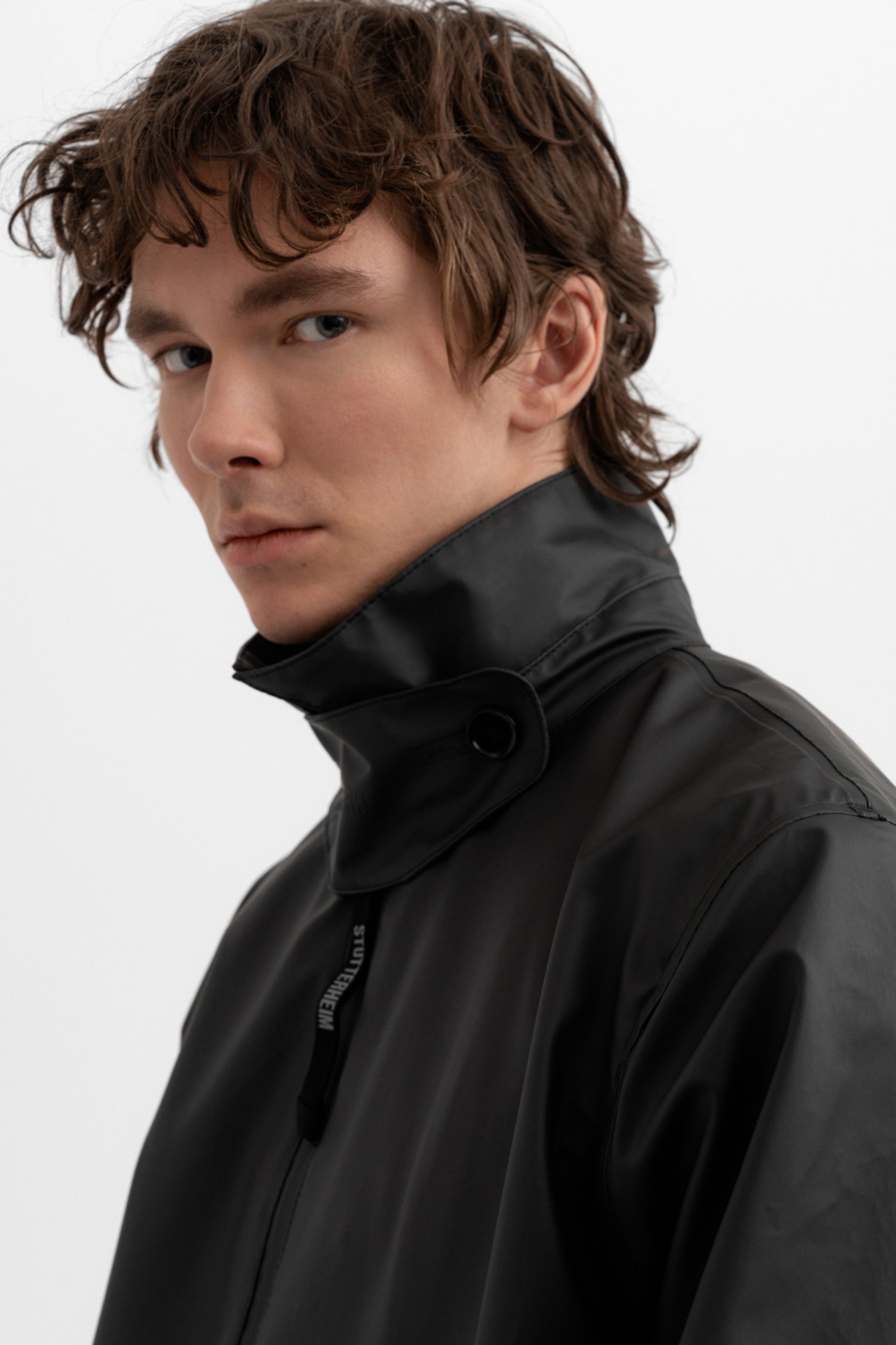 Portabello Lightweight Parka Black - 14
