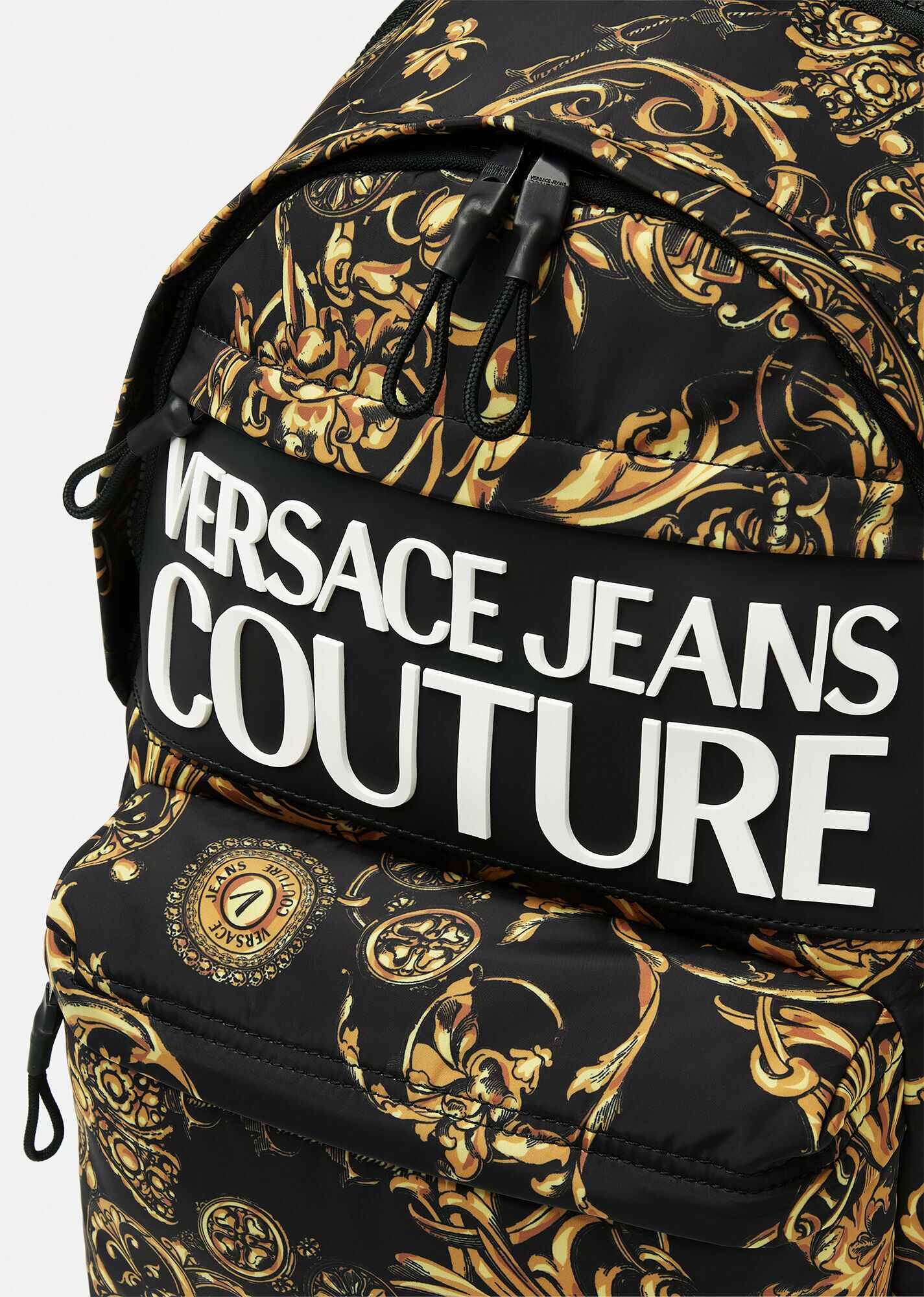 Logotype Regalia Baroque Print Backpack - 4