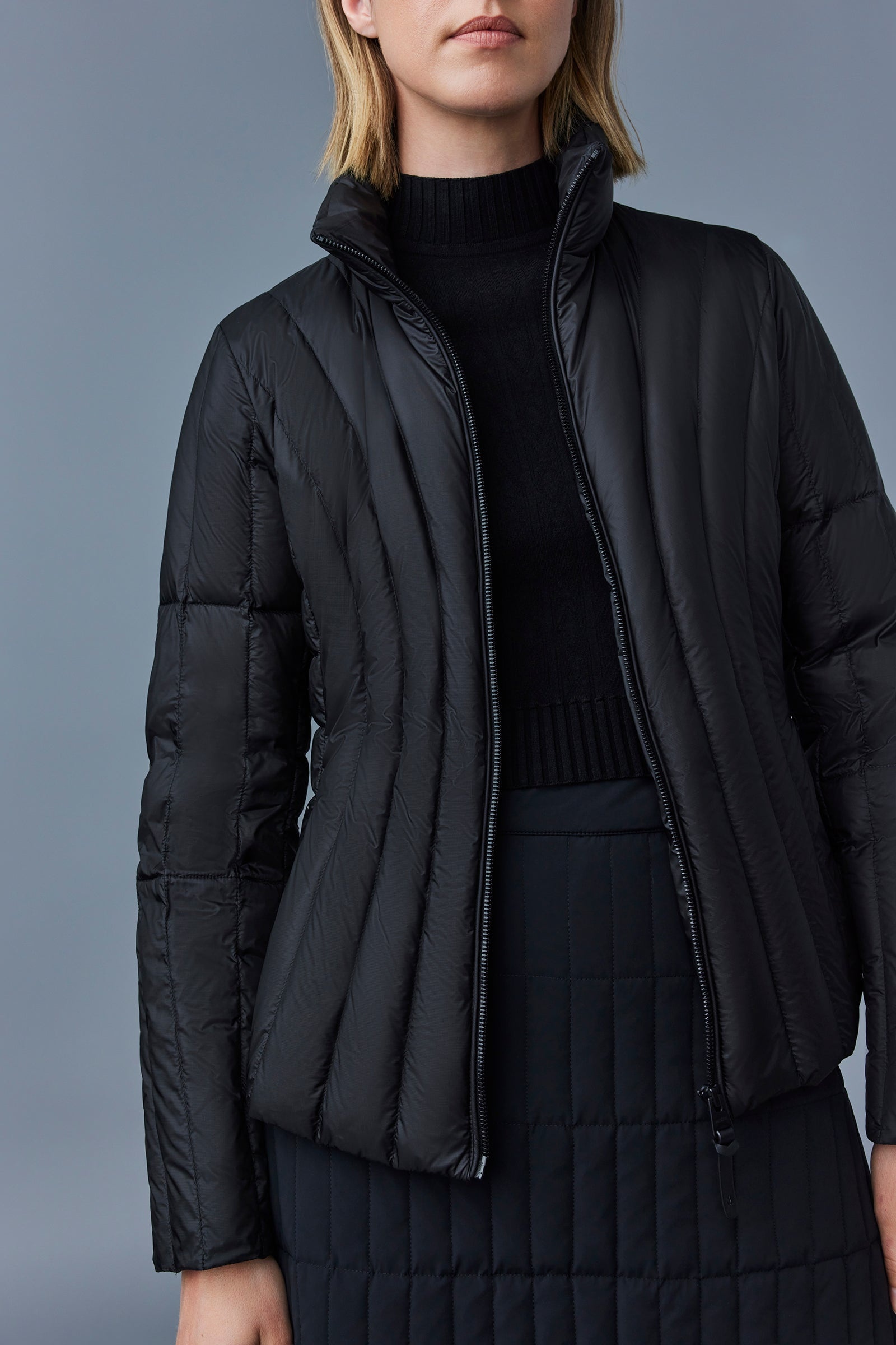 LANY light down vertical quilted jacket - 5