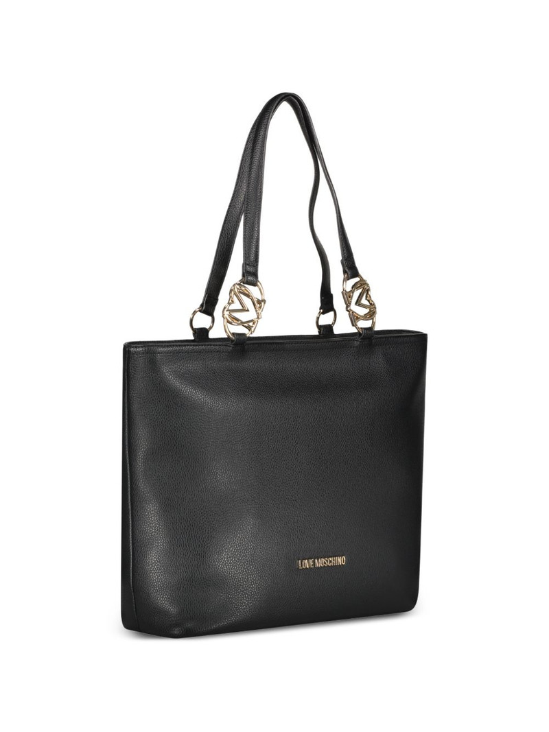 logo-plaque tote bag 3