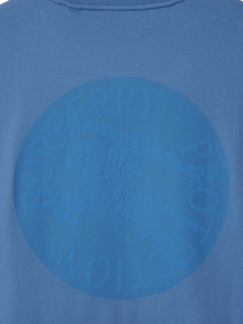 Burberry Equestrian Knight cotton T-shirt outlook