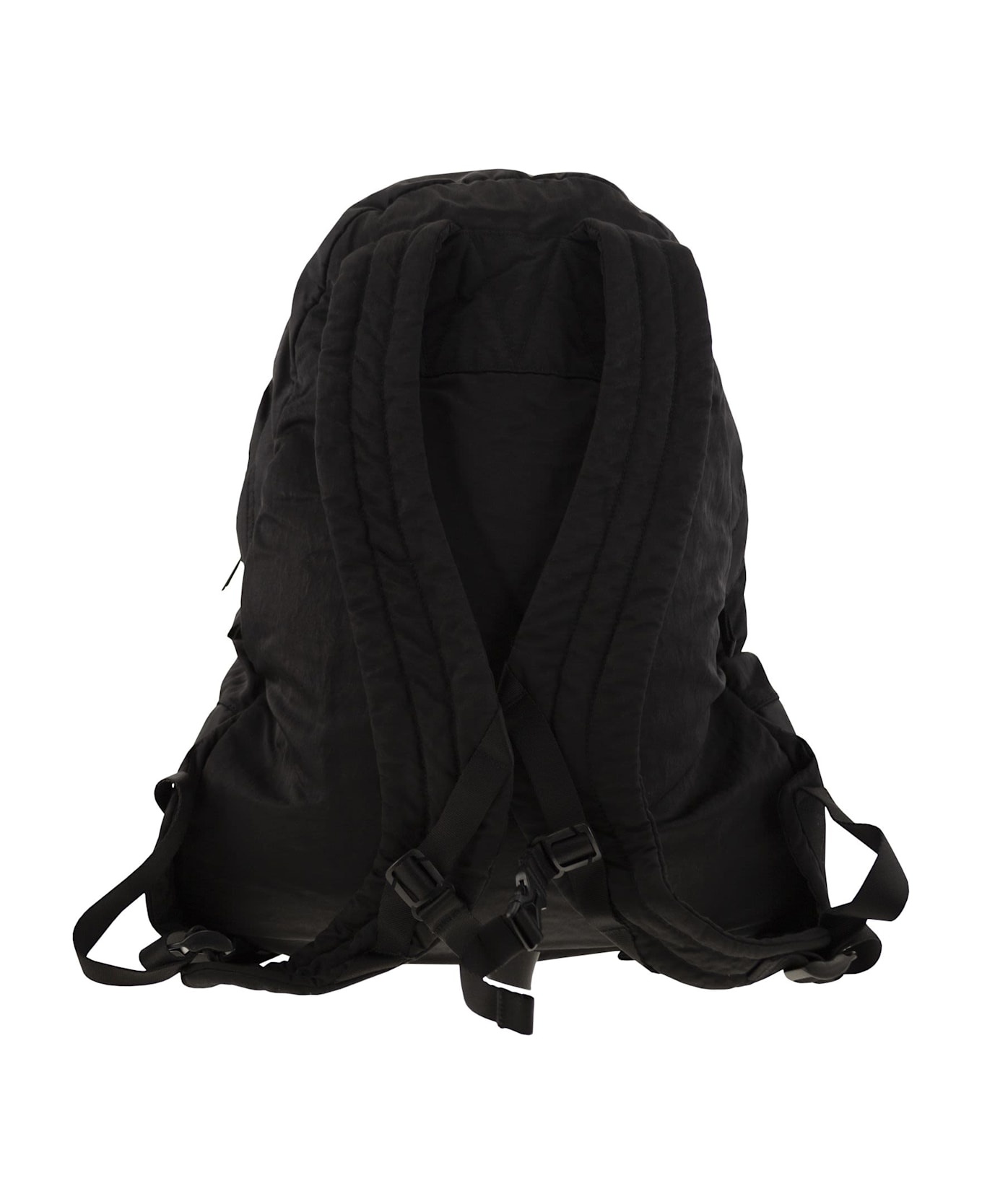 Rounded Nylon Backpack - 2