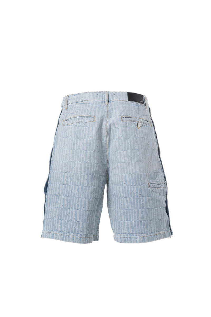 AMIRI AMIRI JACQUARD SNAP OFF SHORTS / STONE INDIGO outlook