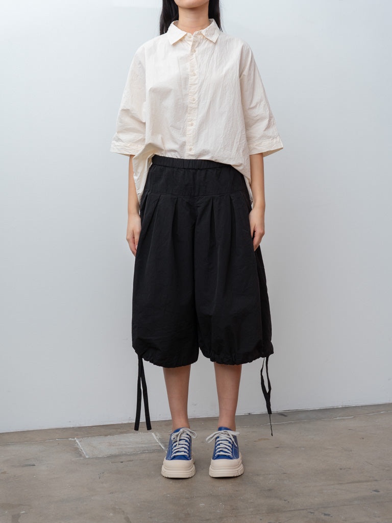 Pli Short PAPER COT - Black - 2