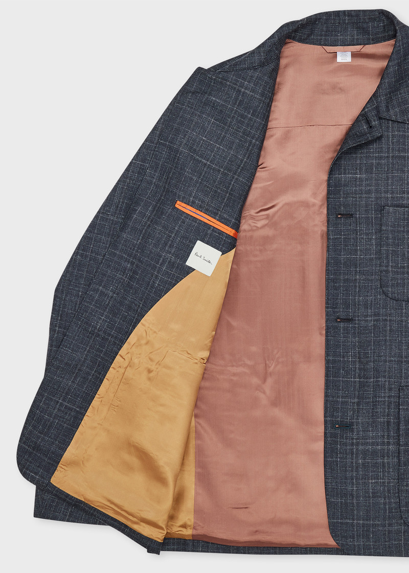 Navy Wool-Silk Work Co-Ord 4