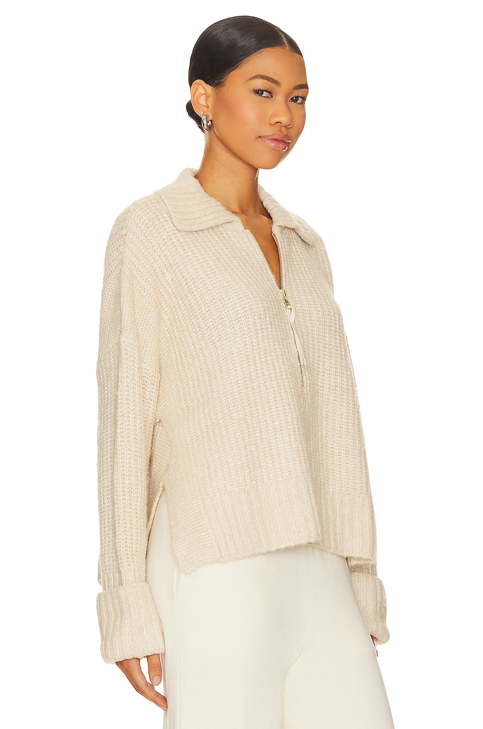 Elia Half Zip Knit Pullover - 2