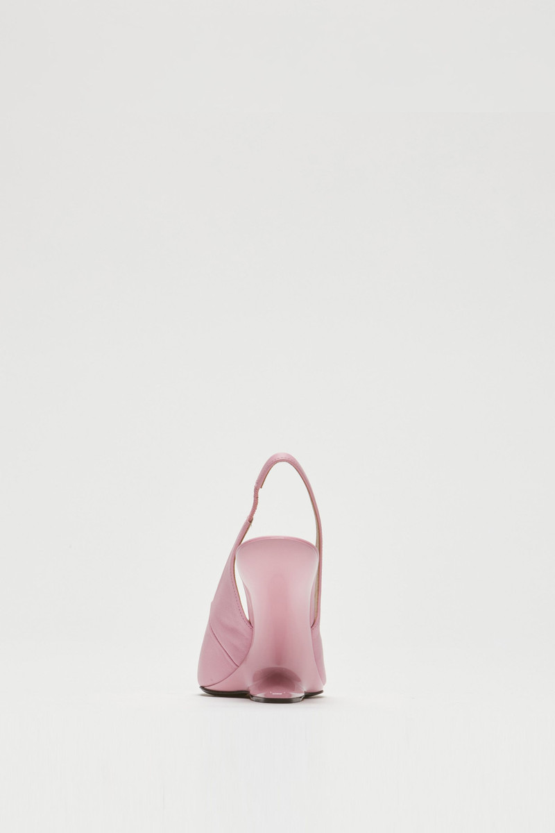 N°21 SLINGBACK LEATHER PUMPS outlook