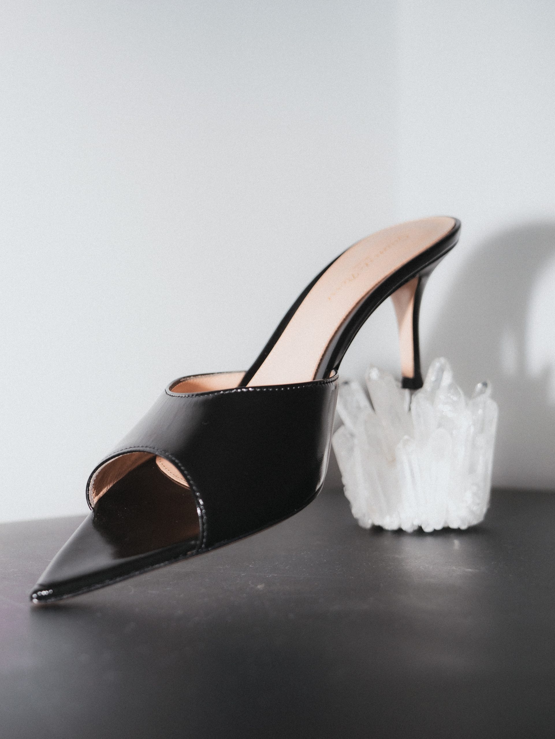 Gianvito Rossi – Elle Mule 70 Black - 6