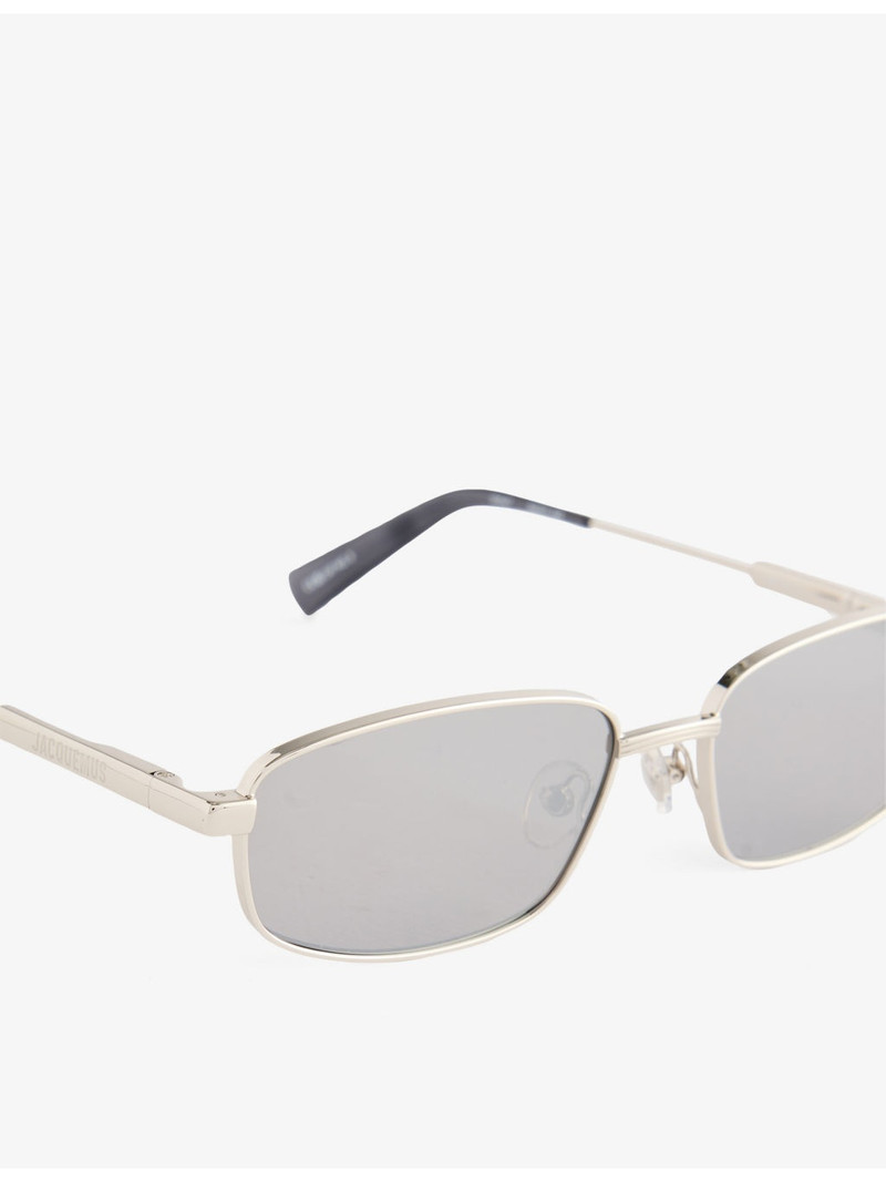 JACQUEMUS JAC121C4SUN Sera Oval-Frame Stainless-Steel Sunglasses outlook