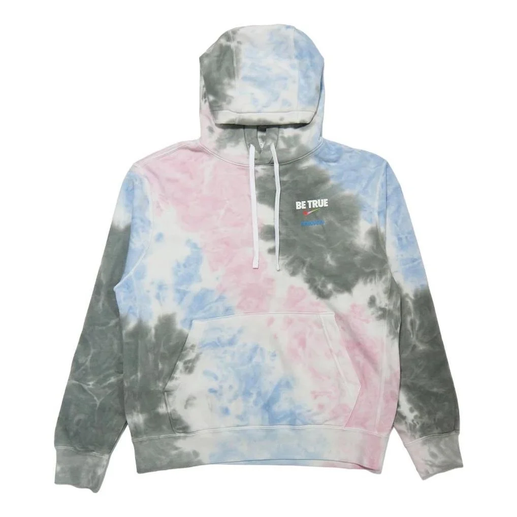 Men's Nike Pocket Tie Dye Alphabet Printing Pink Blue DV3791-663 - 1