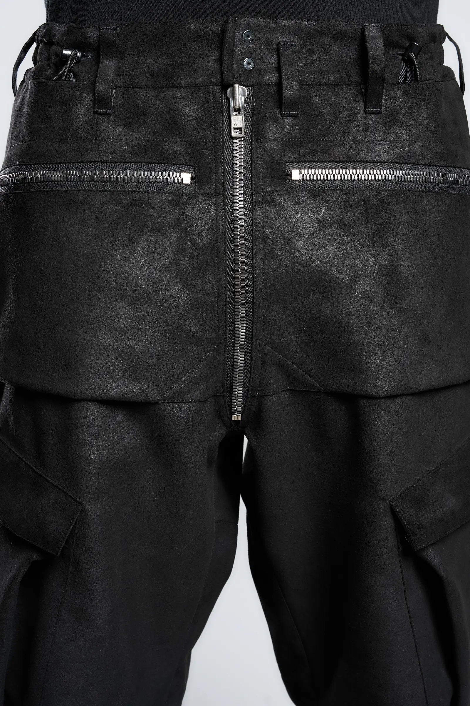 P38-TO Scrim Laced Ultra-Microfiber Cargo Pant Black - 26