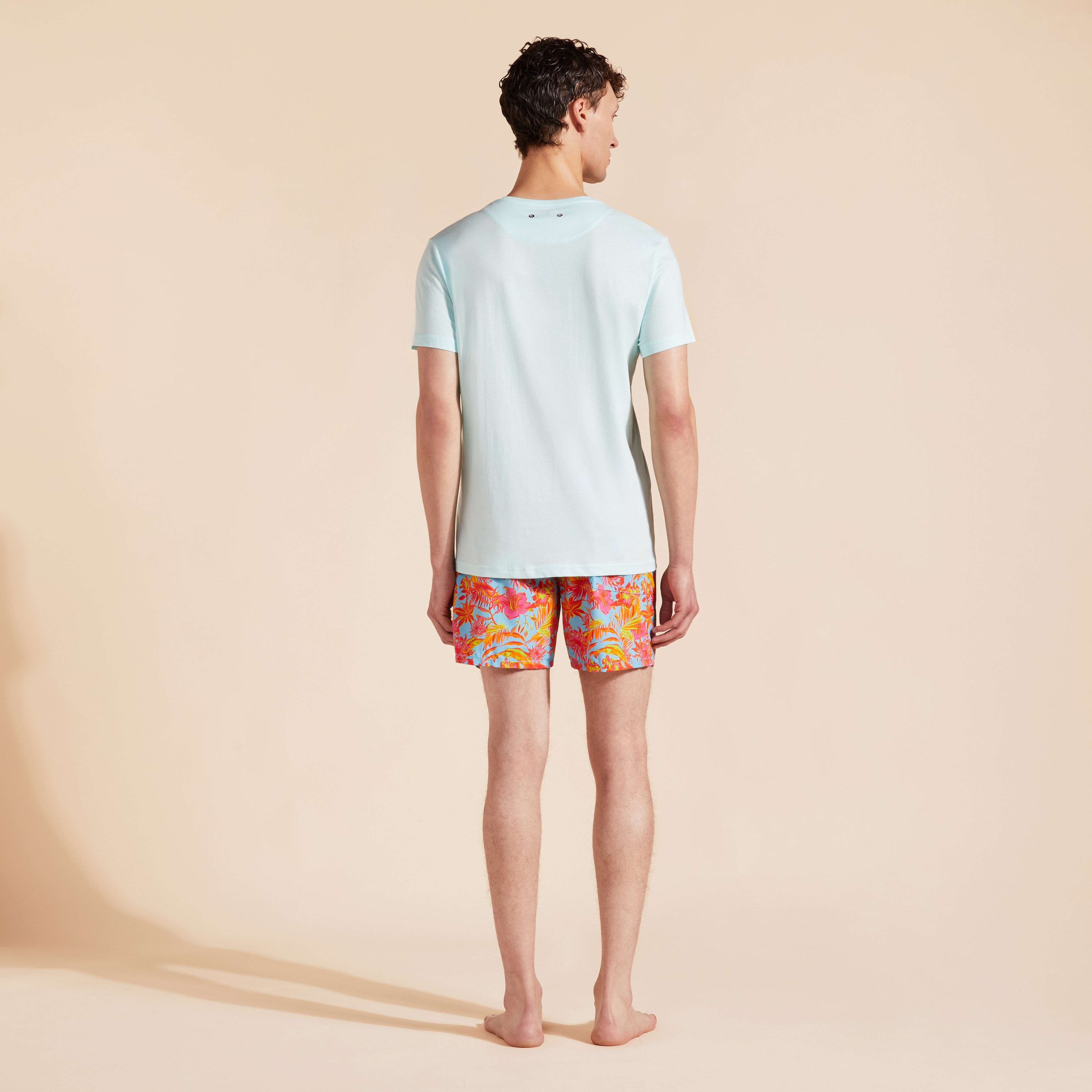 Men Organic Cotton T-Shirt Tahiti Flowers - 4