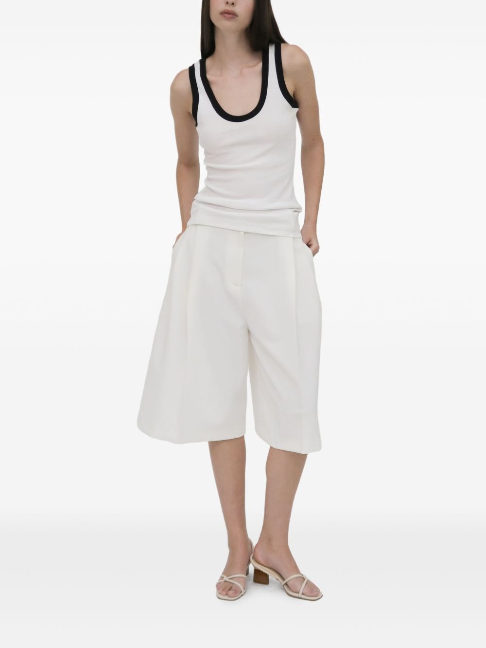 scoop-neck tank top - 5