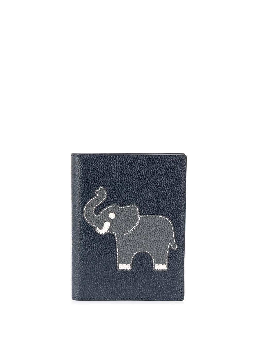 animal icon appliqué passport holder - 1