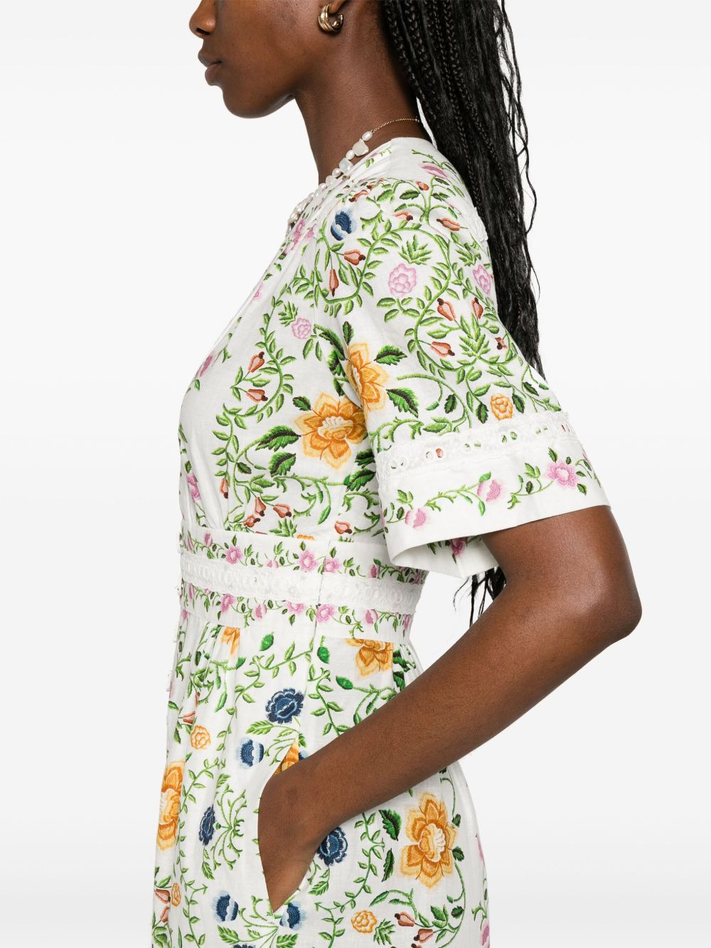 Folk Floral jumpsuit - 5