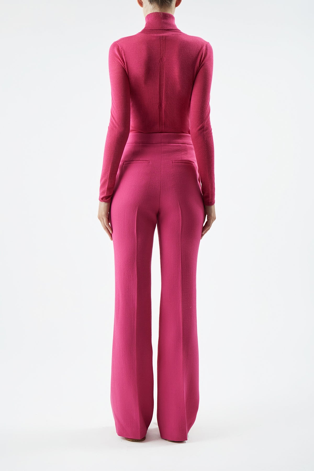 Steinem Turtleneck Sweater in Silk Cashmere - 4