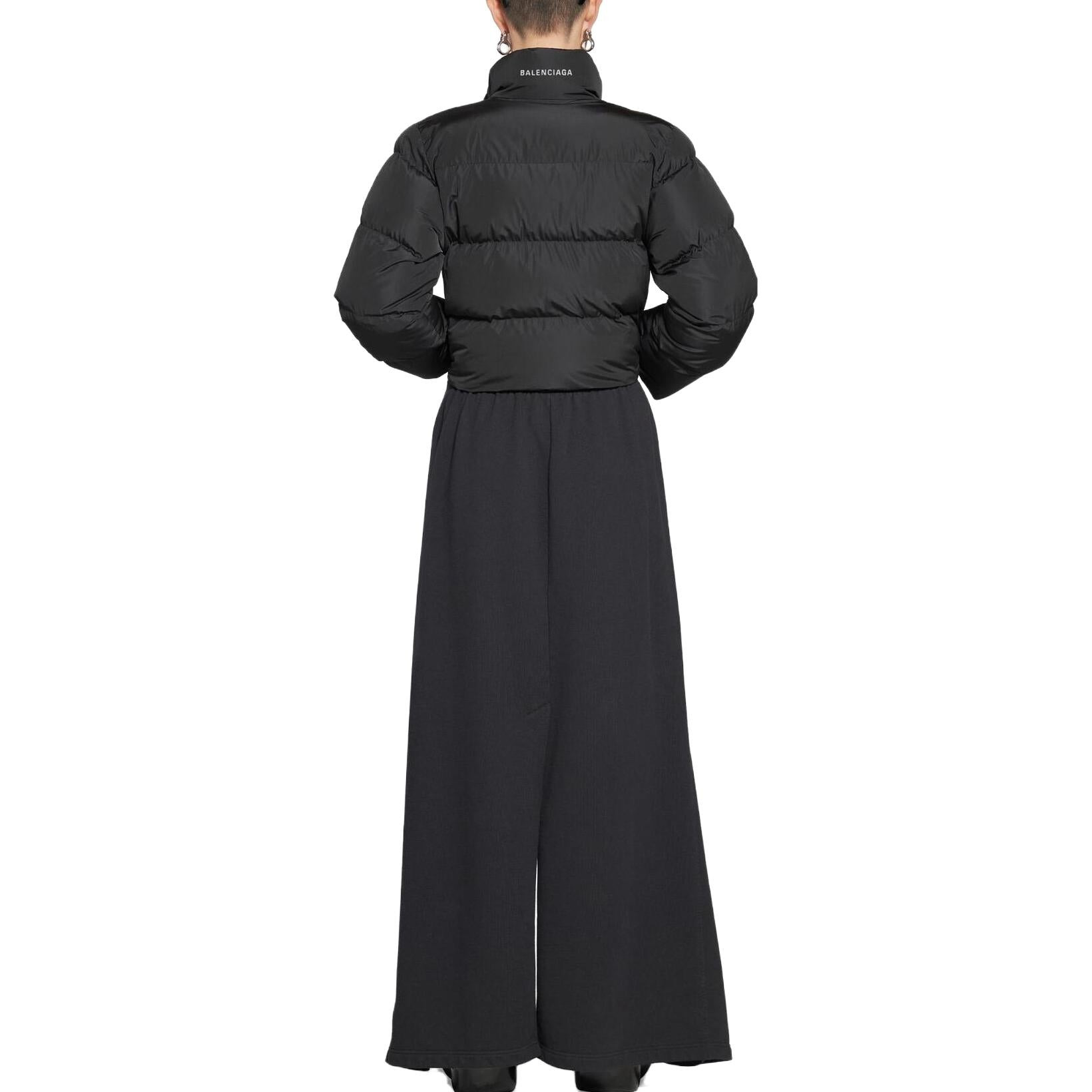 Balenciaga Shrunk Puffer Jacket 'Black' 751101TYD361000 - 4