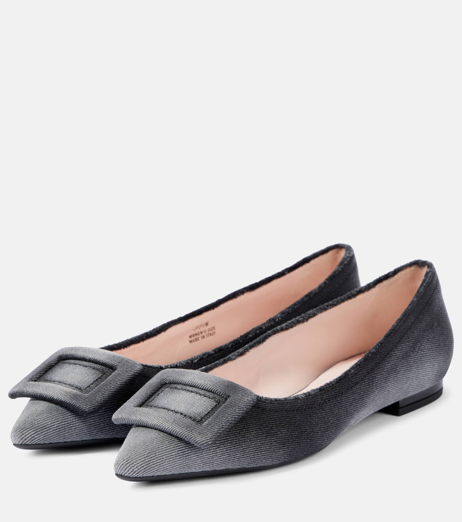 Gommettine denim ballet flats - 5