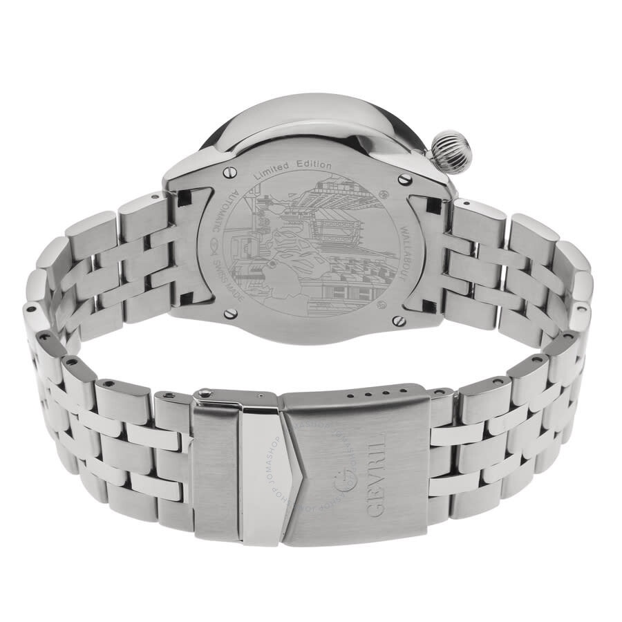 Gevril - Gevril Wallabout Automatic Silver Dial Men's Watch 48560 - 3