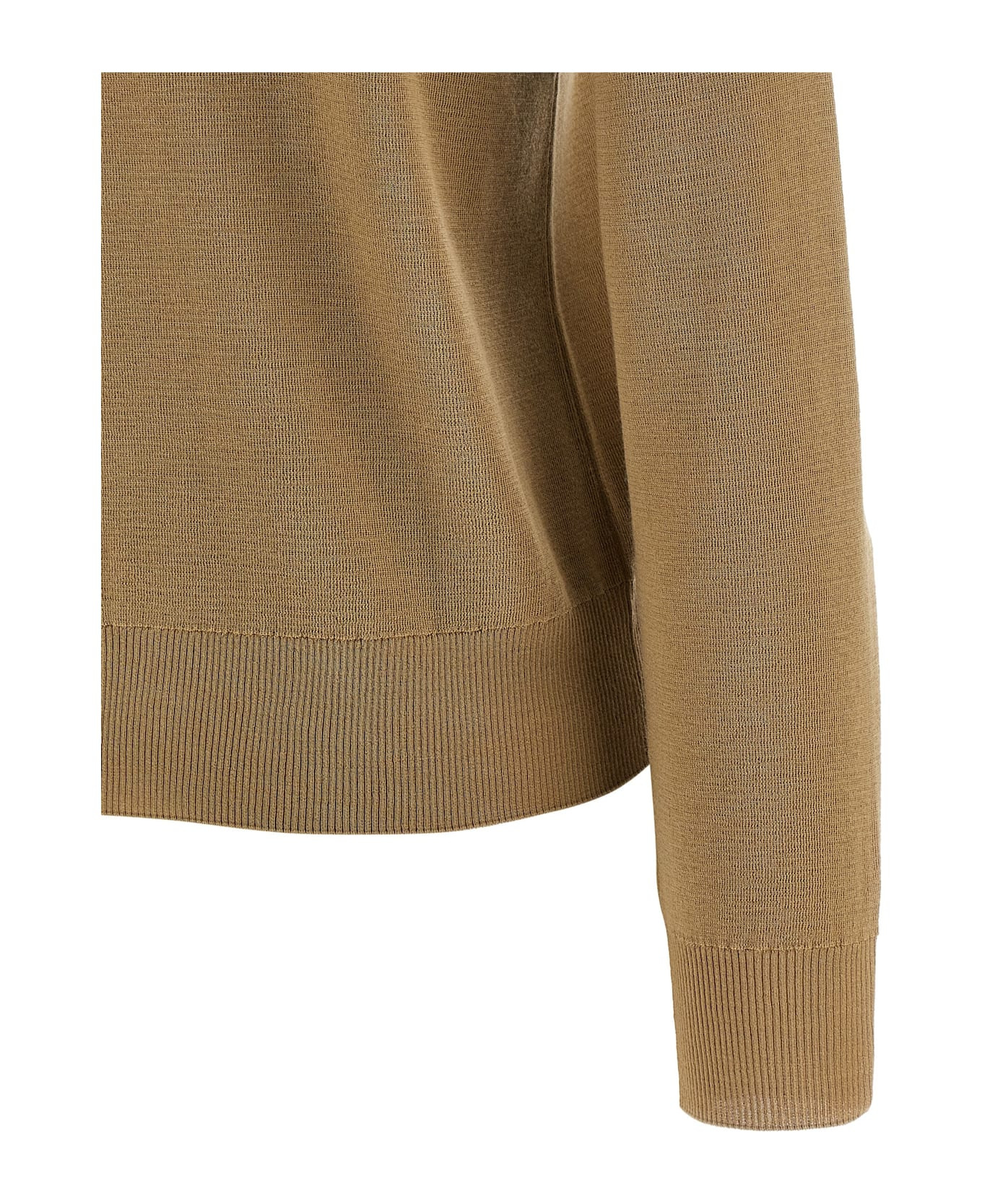 Check Insert Cardigan - 4