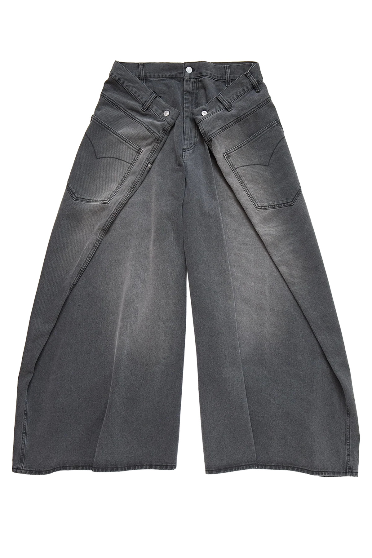 Lu'u Dan  Maxi X Maxi X Maxi Jeans Grey - 3