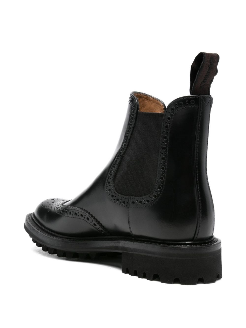 McQueen leather boots - 3