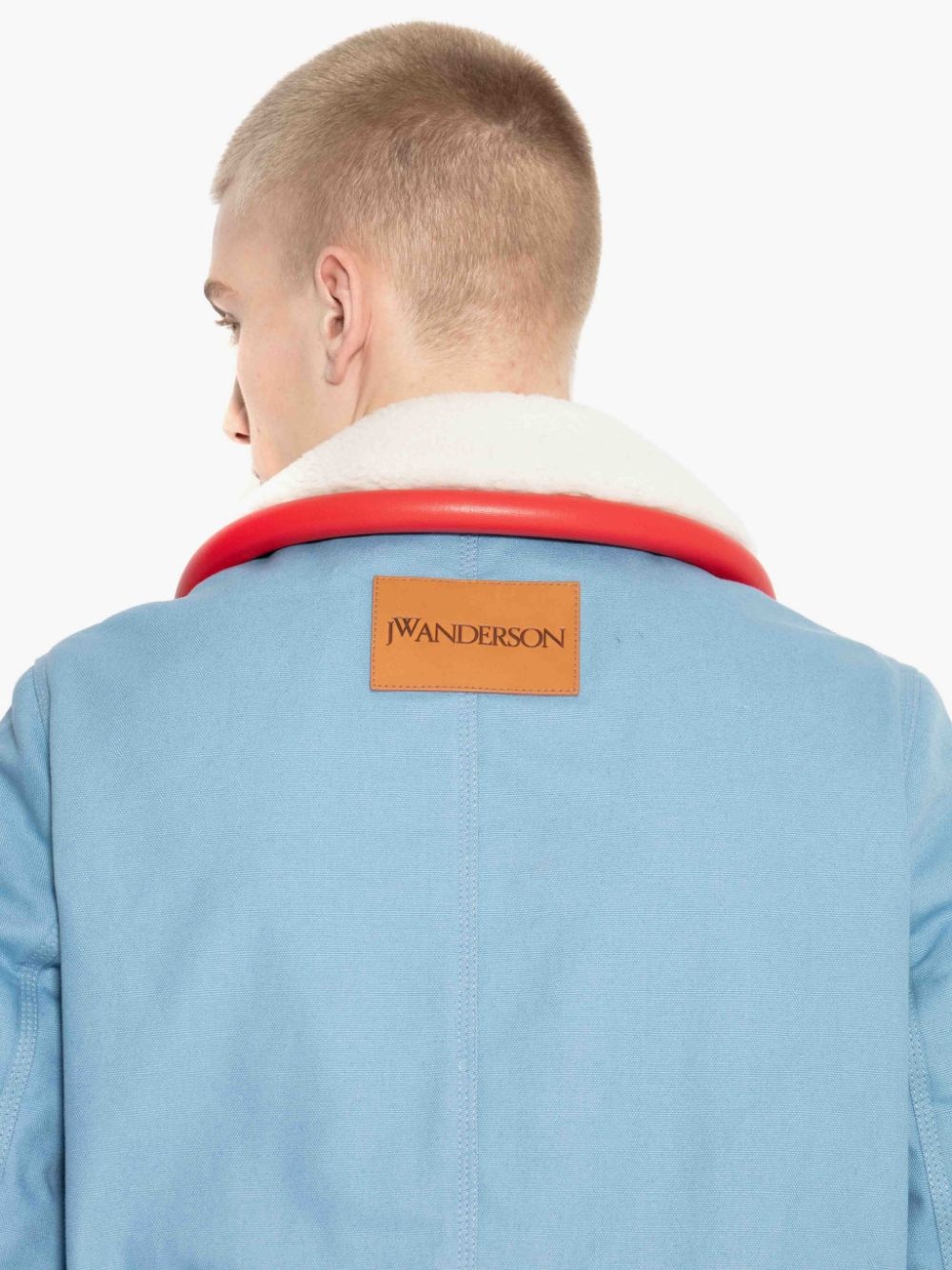 BUMPER-TUBE COLLAR BLOUSON JACKET - 5