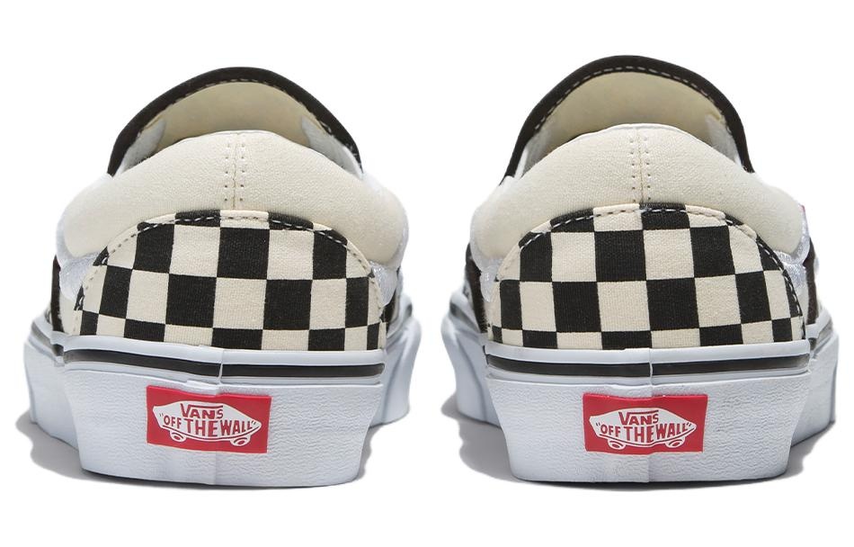 Vans Classic Slip-On 138 Sidestripe 'Black Checkerboard' VN000BW3BKC - 3