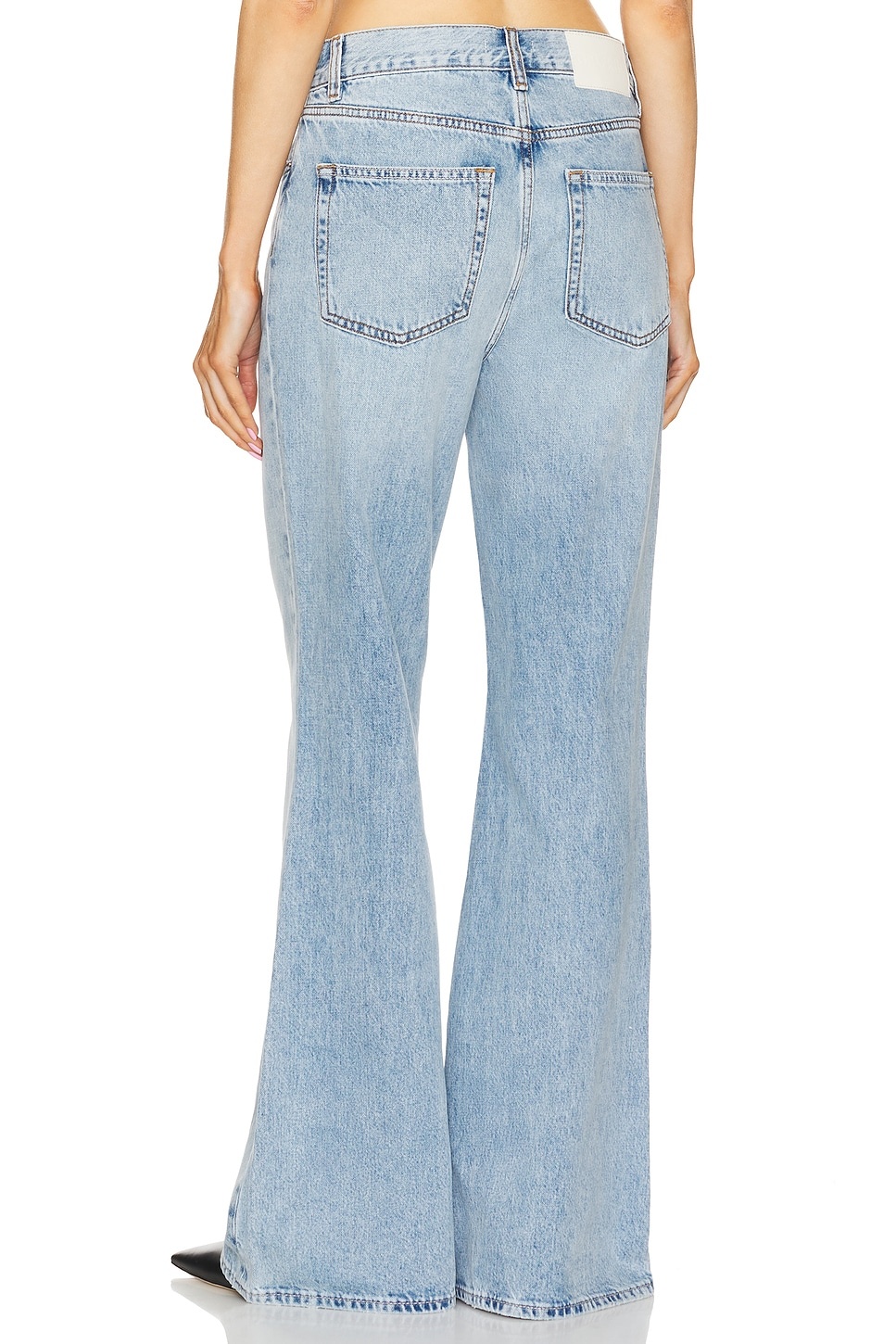 x Maggie MacDonald Jade Low Rise Relaxed Flare - 3